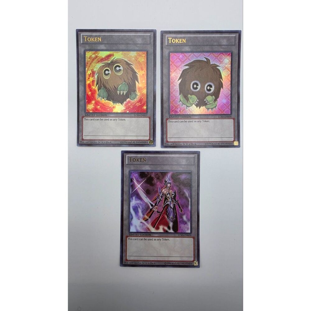 Yu-Gi-Oh LC03 Token Card Lot Emissary of Darkness Pink Orange Kuriboh UR